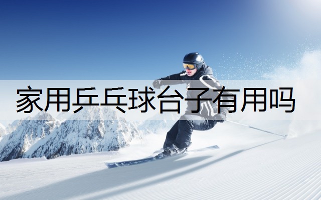 家用乒乓球台子有用吗